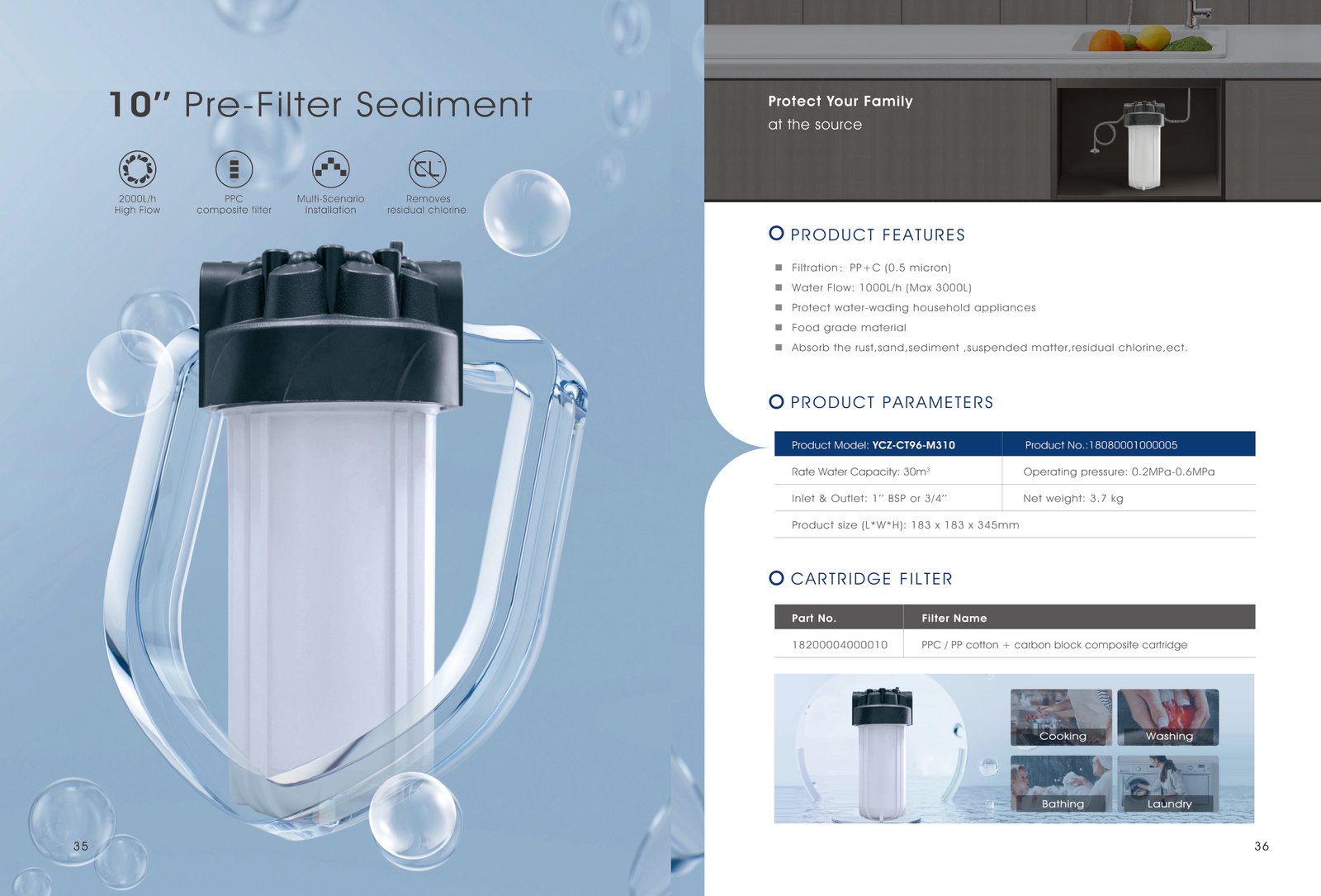 Pre-Filter Sediment model gallery visual from MICOE Water Purification
