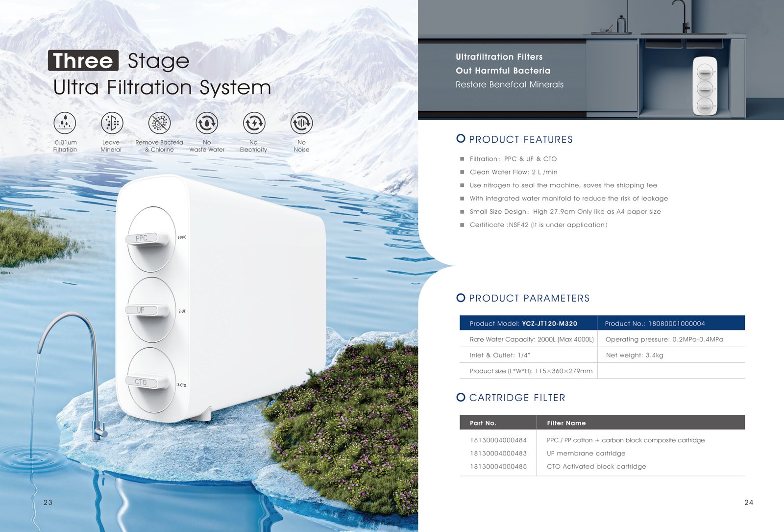 Ultra Filtration Water System for Water Treatment Equipment sourcing from MICOE Water Purification Technology Co., Ltd.