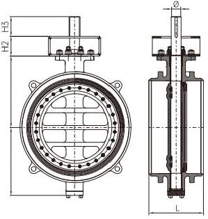 API 609 Class 150/300/600 Butterfly Valve Series for Industrial Machinery sourcing from Shanghai Hongon Machinery Technology Co., Ltd.